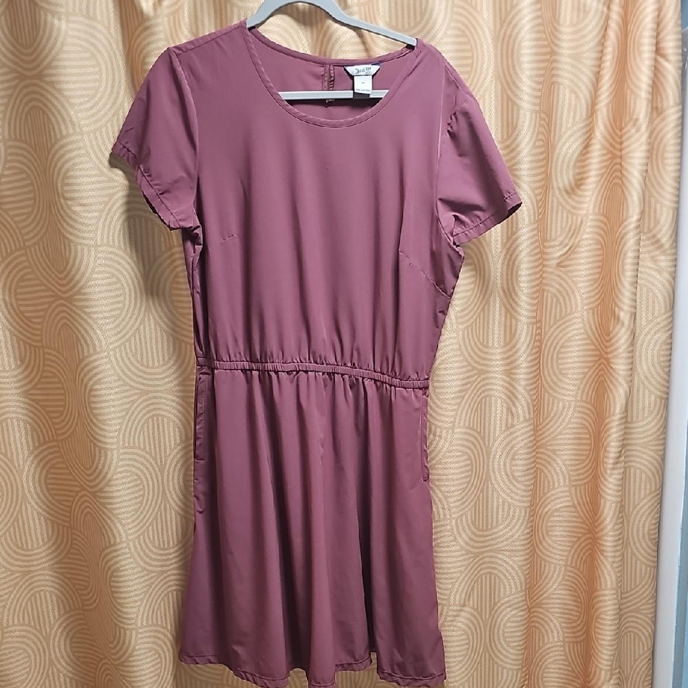 Duluth Trading Co Mauve Midi Dress